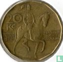 République tchèque 20 korun 1995 - Image 2