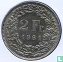 Zwitserland 2 francs 1961 - Afbeelding 1