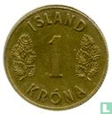 Iceland 1 króna 1962 - Image 2