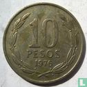 Chili 10 pesos 1976 - Image 1