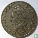 French Polynesia 10 francs 1972 - Image 1