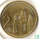 Serbie 2 dinara 2012 - Image 1