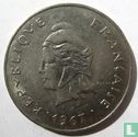 French Polynesia 50 francs 1967 - Image 1