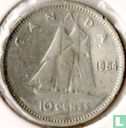 Canada 10 cents 1954 - Afbeelding 1