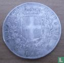 Italien 5 Lire 1872 (M) - Bild 2