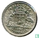 Australia 1 florin 1960 - Image 1