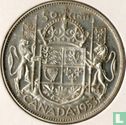Canada 50 cents 1953 (kleine datum) - Afbeelding 1