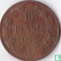 Finland 10 penniä 1908 - Afbeelding 1