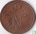 Finland 10 penniä 1908 - Image 2