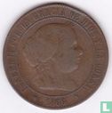 Spanje 5 centimos de escudo 1866 (8-puntige ster - zonder OM) - Afbeelding 1