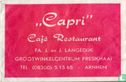 "Capri" Café Restaurant - Image 1