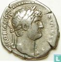 Romeinse Keizerrijk denarius van Keizer Hadrianus 125 n. Chr. - Afbeelding 2