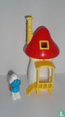 Smurf with house - Image 1