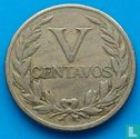 Colombie 5 centavos 1918 - Image 2