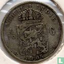 Dutch East Indies 1/10 gulden 1905 - Image 1