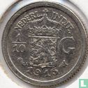 Dutch East Indies 1/10 gulden 1915 - Image 1