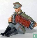 Soldaat met accordeon - Afbeelding 1