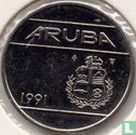 Aruba 25 cent 1991