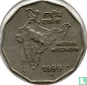 Inde 2 rupees 1999 (U) - Image 1