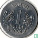 India 1 rupee 2004 (Mumbai - type 1) - Image 1