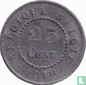 België 25 centimes 1918 - Afbeelding 1