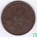 Spanje 2½ centimos de escudo 1868 (3-puntige ster) - Afbeelding 2