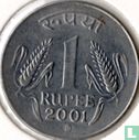 India 1 rupee 2001 (Kremnica) - Image 1