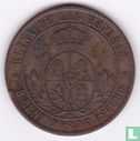 Spain 5 centimos de escudo 1868 (7-pointed star) - Image 2