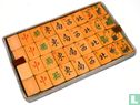 Mah Jongg Bamboe Kartonnen 5-laden koffertje  - Bild 3