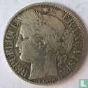 Frankrijk 1 franc 1872 (kleine A) - Afbeelding 2