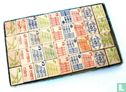 Mah Jongg Europees Kartonnen met 'zijdepapier' beplakte 5-laden doos - Image 2