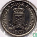 Antilles néerlandaises 25 cent 1981 - Image 1