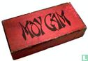 Mah Jongg Amerikaans Algemeen Rode kartonnen langwerpige doos 'Moy Gam' - Afbeelding 1
