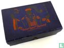 Mah Jongg Amerikaans merken Piroxloid Kartonnen doos met drukknop en Mandarijn - Afbeelding 1