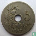 België 5 centimes 1905 (NLD - zonder kruis op kroon) - Afbeelding 2