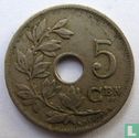 Belgique 5 centimes 1924/11 - Image 2