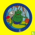 Frog with basketball - Image 1