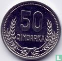 Albanie 50 qindarka 1988 - Image 2