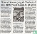 Storm tekenaar Jorg de Vos beleeft veel plezier aan maken NHD-prent - Image 1