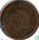 Inde britannique ½ anna 1862 (Calcutta - type 1) - Image 1