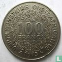 États d'Afrique de l'Ouest 100 francs 1973 - Image 1