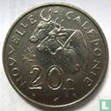 New Caledonia 20 francs 1972 - Image 2