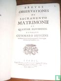 Breves observationes de sacramento Matrimonii - Bild 3