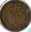 Inde britannique ¼ anna 1885 - Image 1