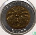 Indonesia 1000 rupiah 1993 - Image 2