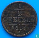 Oostenrijk ½ kreuzer 1851 (A) - Afbeelding 1