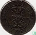 Indes néerlandaises 1 cent 1902 - Image 1