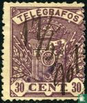 Telegraafzegel - Afbeelding 1