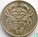 IJsland 50 krónur 2001 - Afbeelding 2