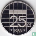 Nederland 25 cent 1983 (PROOF) - Afbeelding 1
